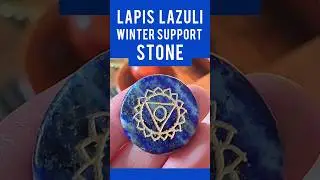 LAPIS LAZULI ❄️ Winter Support Crystal Benefits & Meanings #crystalhealing