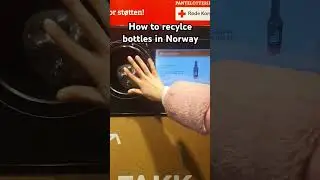 How to recycle bottles in Norway ||Pant bottles in Norway #viral #short #trending #norway