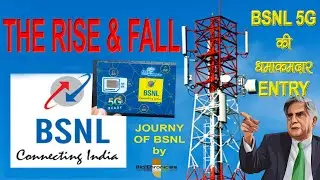 The Rise and Fall of BSNL: A Telecom Gaint's Journey