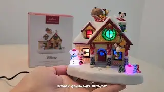 Hallmark Keepsake Christmas Ornament 2024, Disney Mickey Mouse The Merriest House in Town