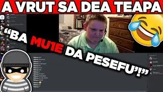 ÎNCEARCĂ SĂ-MI DEA ȚEAPĂ PE FILMARE!