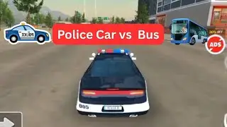 Racing a Police Car in a School Bus