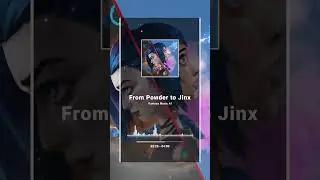 Arcane - From Powder to Jinx | An Arcane song about Powder/jinx | FantasyMusicAI #arcane #jinx #ai
