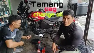 Paano mag change oil ng Yamaha YTX 125 @byahenifrank1015