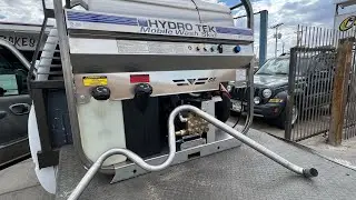Pressure Washer Gets Custom Exhaust | Flatbed Build Pt.1 #pressurewashing