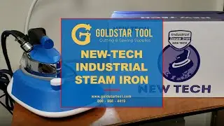 Product Showcase - New-Tech Industrial Steam Iron - Goldstartool.com - 800-868-4419