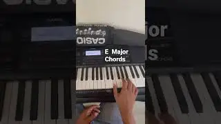 How to Play E Major Chords on Piano and Keyboard #emajor #emajorchords #echords