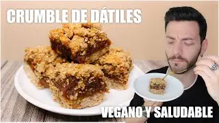 ¡BARRITAS SALUDABLES DE DÁTILES Y AVENA!