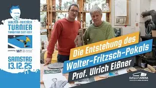 Kunst trifft Dynamo: Die Entstehung des Walter-Fritzsch-Pokals
