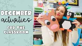 December Activities for the classroom: fun things for young kids!