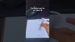 The perfect pen for my TDAH #tdah #pen #school #viral #fyp