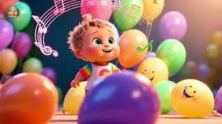 The Whisper Balloon Lane | Fun Nursery Rhyme for Kids | Toddler Songs in English