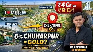 Knowledge Park se Aadhe Rate Me Business Plot! | Semicommercial Plots 6% Chuharpur Explained