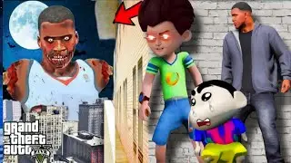 KICKO & FRANKLIN Fight zombie & play Fire mega Ramp Challenge in GTA5