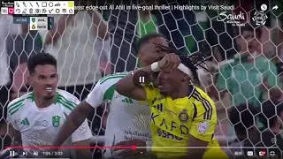 Al Nassr beat Al ahli in 5 goal thriller (match analysis)