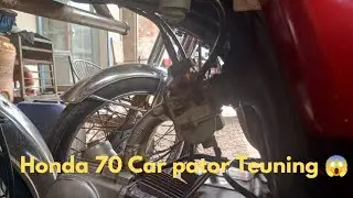 Honda 70 Car pator Teuning 😱