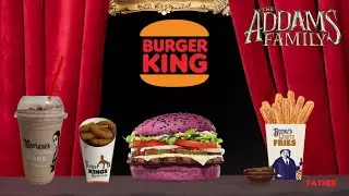 The Addams Family Burger King Meal Review | PURP KUSH Whopper