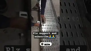 Electrician👨&zwj;🔧Tray📥Working🔩🛠️#support #subscribe #shorts #shortsfeed #ytshorts #trending #razavlogs