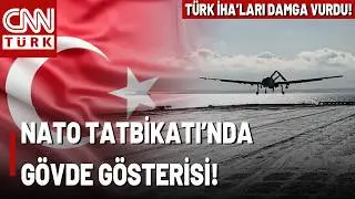 NATO'da T&uuml;rkiye Damgası: Bir Tek O U&ccedil;tu! Tatbikatta U&ccedil;aklar Havalanamadı, Tek T&uuml;rk İHA'sı U&ccedil;tu!