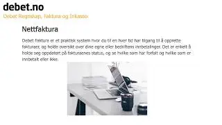 Nettfaktura - Debet Faktura - Gratis fakturaprogram