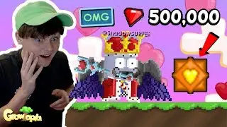 Spending 500,000 GEMS on VALENTINES PACKS! | Growtopia