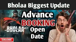 Bholaa movie advance booking update | Bholaa advance booking | #bholaamovie  #ajaydevgan