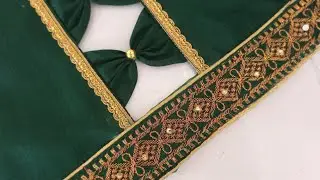 Beautiful Designer long sleeve design new trendy//baju ke design///Astin Design बाजू की डिजाइन