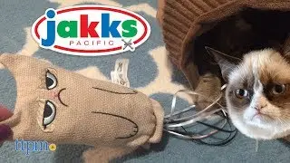 Grumpy Cat Sniff This and Leave Me Alone! Catnip Sock from Jakks Pacific