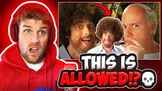 PAINTERS GOT BARS?! Bob Ross vs Pablo Picasso | Rapper Reacts to EPIC RAP BATTLES OF HISTORY