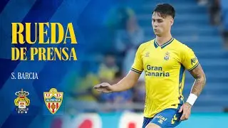 Rueda de prensa de Sergio Barcia antes de recibir a la UD Almer&iacute;a | UD Las Palmas