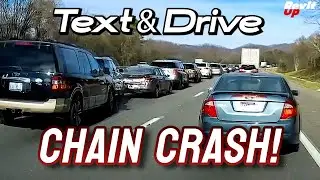 INSANE MULTI-CAR CRASH DUE TO DISTRACTED & Bad Driving, Car Crashes, Close Calls! Dashcam Videos 860