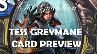Tess Greymane and Burgle Rogue (Hearthstone The Witchwood card review)