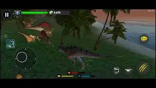Jogando de carnotauro no jurassic clash @RohsalPlayer 