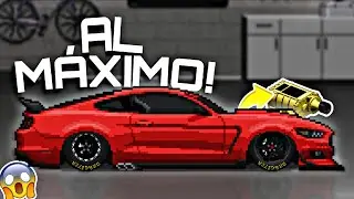 Modificando un Mustang SHELBY con el motor LT5 🔥 (+420 KMH) // Pixel car racer // Pro league 
