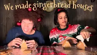 We Made Gingerbread Houses !