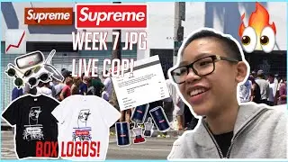 Supreme JPG Box Logo Live Cop! WEEK 7 SS19 (Cop Success!)