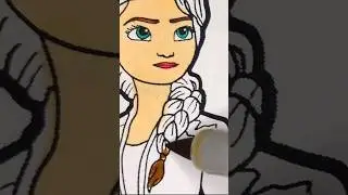 Anna Elsa Drawing #frozen2 #disneyprincess #shortfeed
