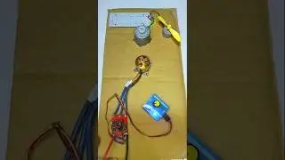 BLDC Motor Belt Drive Generator #dcmotor #tech #shorts