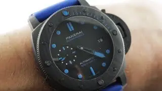Panerai Luminor Submersible Carbotech PAM01616 Dive Watch Review & Features Overview