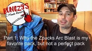 Zpacks Arc Blast Review (Part 1 of 2)