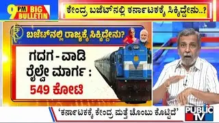 Big Bulletin | ಕೇಂದ್ರ ಬಜೆಟ್ ನಲ್ಲಿ ಕರ್ನಾಟಕಕ್ಕೆ ಸಿಕ್ಕಿದ್ದೇನು..? | HR Ranganath | Feb 01  2025