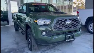 2022 Toyota Tacoma TRD Sport 4x4 Offroad Army Ultra Pick Up Truck