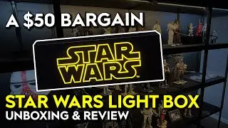 $50 Star Wars Logo Light Box for my Moducase Display