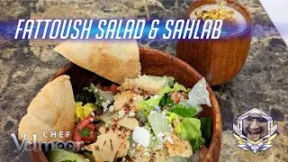 Fattoush Salad & Sahlab - Overwatch Cookbook