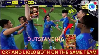 OP CR7 and LIO10 both on the same team in eFootball 2026