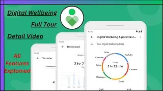 Digital Wellbeing Full Detail Video | All Features Explained | Hindi | Tech Talks