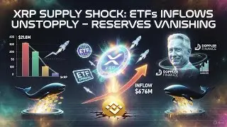 Резервы XRP резко упали на фоне 17-дневного притока средств в ETF &mdash; шок предложения усилился, а B...