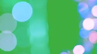 Royalty Free Blurred Lights Background Green Screen