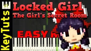 Locked Girl: The Girl's Secret Room [Touhou 6] by ZUN - Easy Mode [Piano Tutorial] (Synthesia)