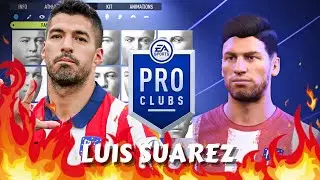 FIFA 22 Luis Suarez Pro Clubs Creation